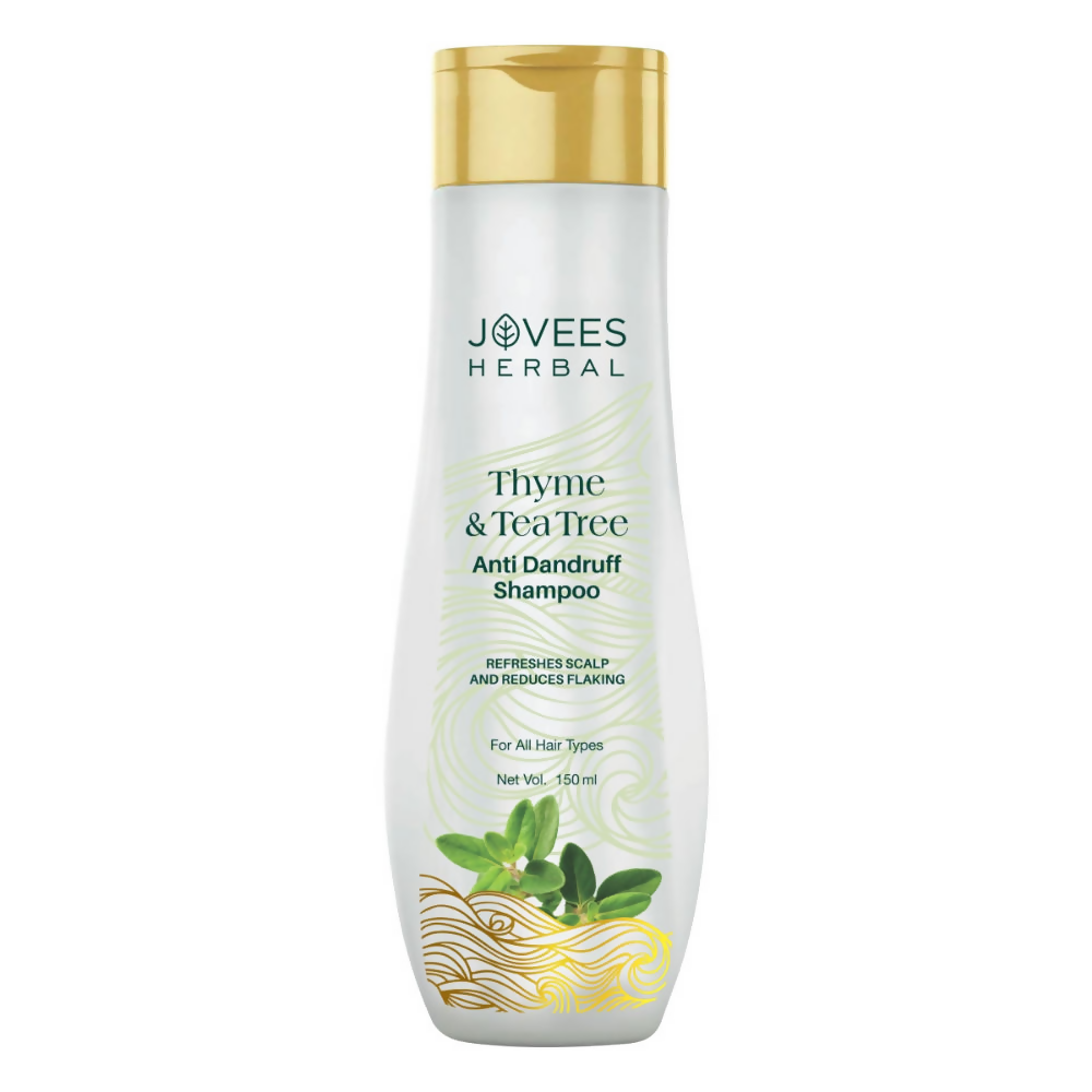 Jovees Thyme & Tea Tree Anti Dandruff Shampoo For All Hair Types 
