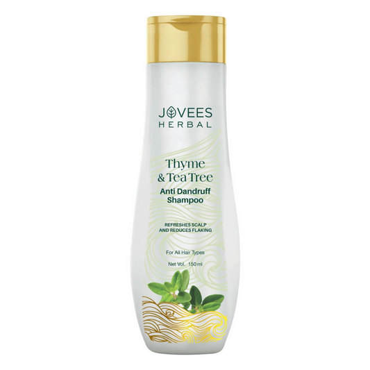 Jovees Thyme & Tea Tree Anti Dandruff Shampoo For All Hair Types