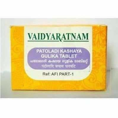 Vaidyaratnam Patoladi Kashaya Gulika 
