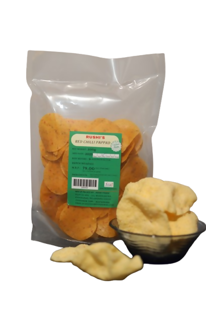 Avani Foods Red Chilly Papads 