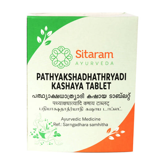 Sitaram Ayurveda Pathyakshadhatryadi Kashaya Tablet 