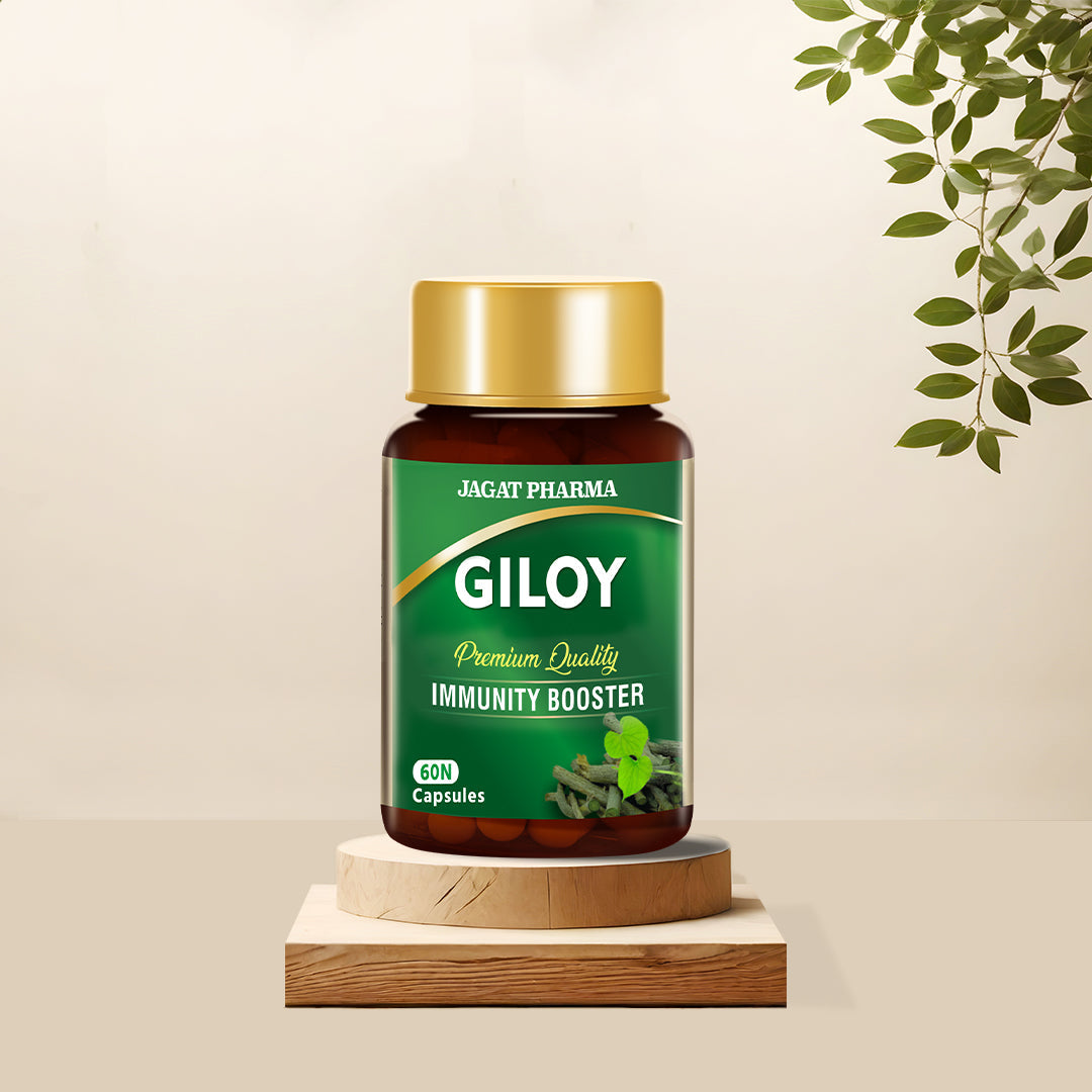 Jagat Pharma Giloy Extract Plus Capsule | Immunity Booster 