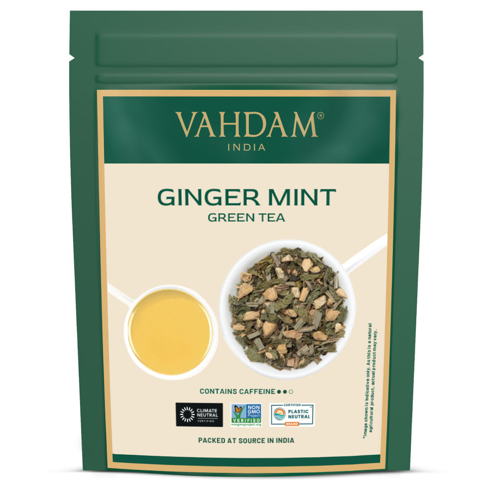 Ginger Mint Green Tea, 3.53 oz 