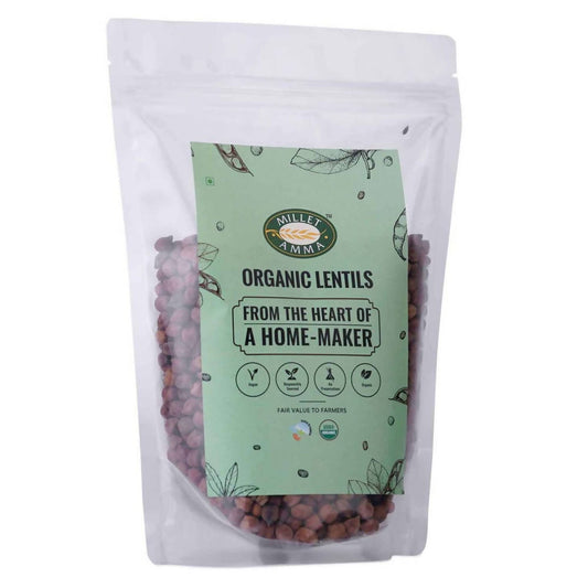 Millet Amma Organic Bengal Gram (Kaala Chana) - Grab2buy