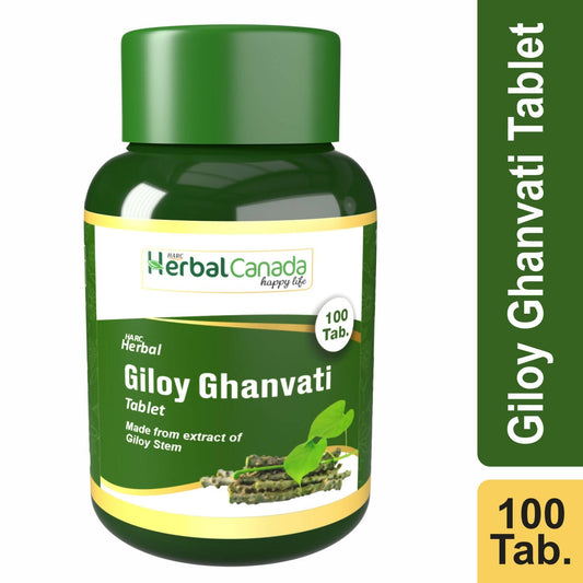 Herbal Canada Giloy Ghanvati Tablets 