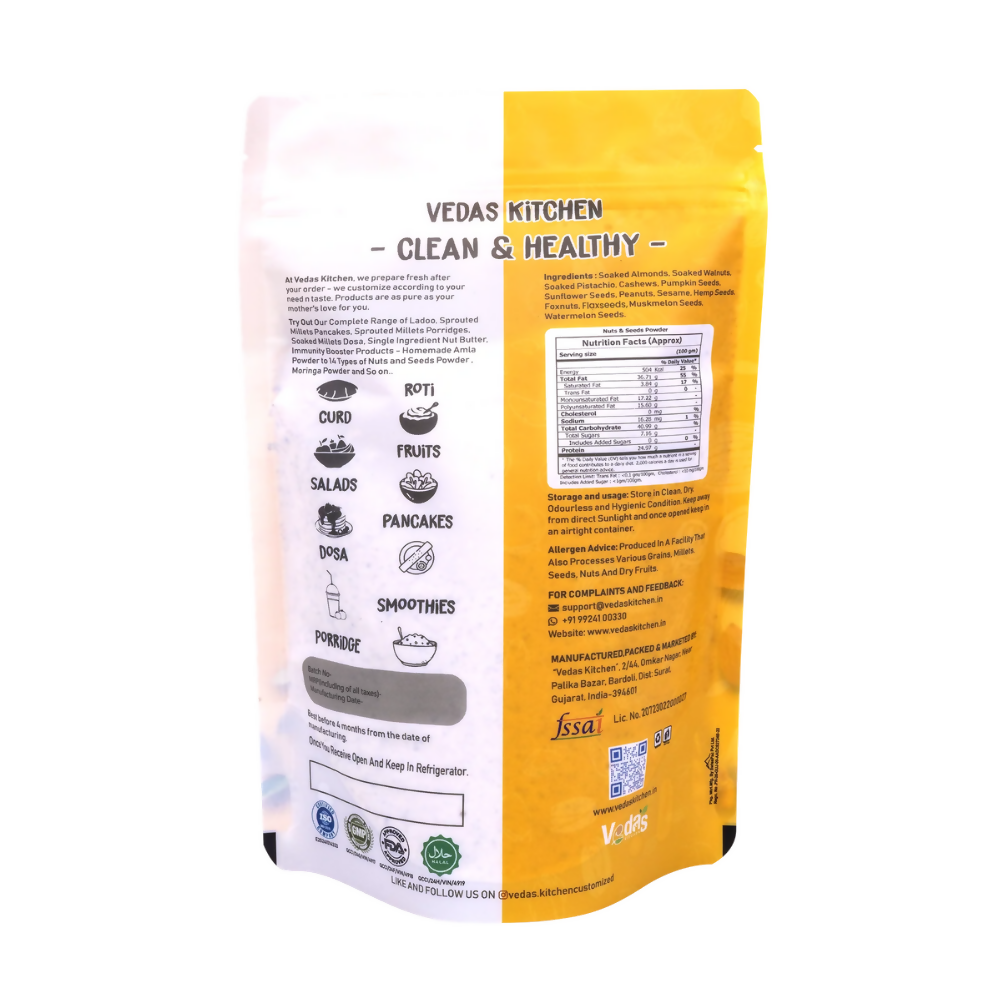 Vedas Kitchen Nuts & Seeds Powder  Grab2Buy Vedas Kitchen Grab2Buy