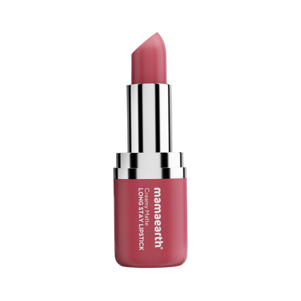 Mamaearth Creamy Matte Long Stay Lipstick - Pink Rose - Limited Time Offer 