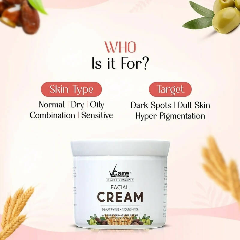 VCare Facial Cream For Glowing Skin  Grab2Buy VCare Grab2Buy