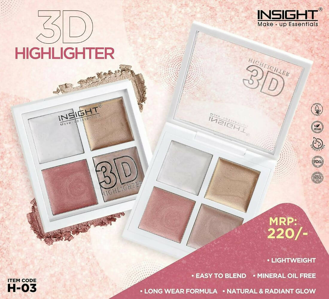 Insight Cosmetics 3D Highlighter - Grab2buy