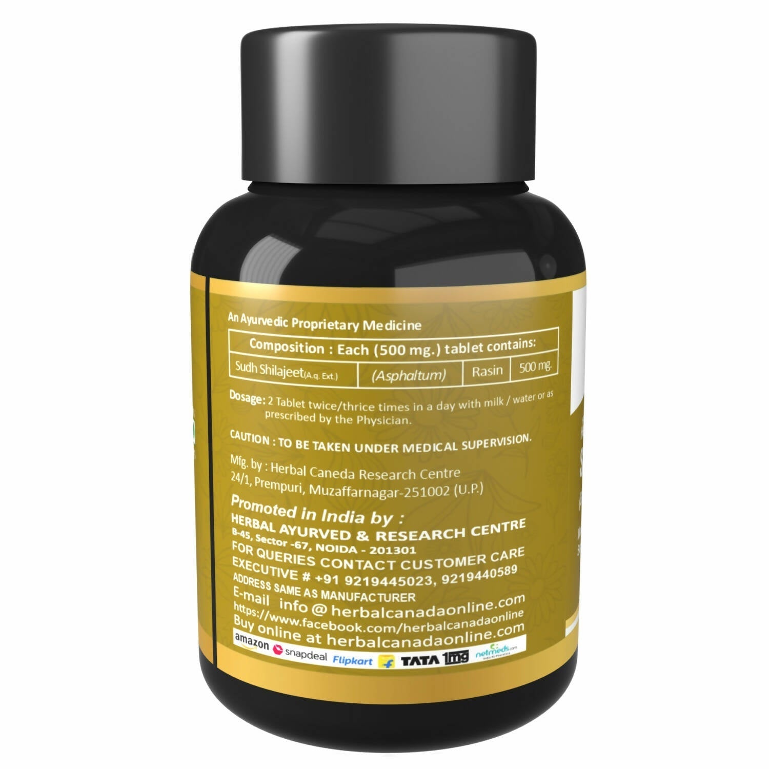 Herbal Canada Shudh SJ Tablets 