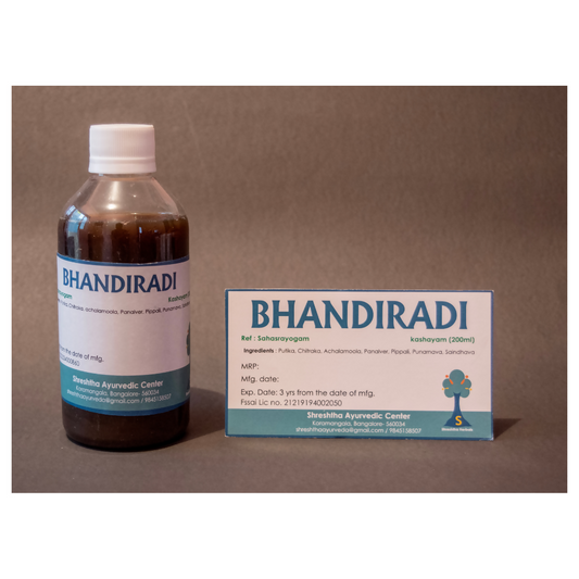 Shreshtha Herbals Bhandiradi Kashayam 