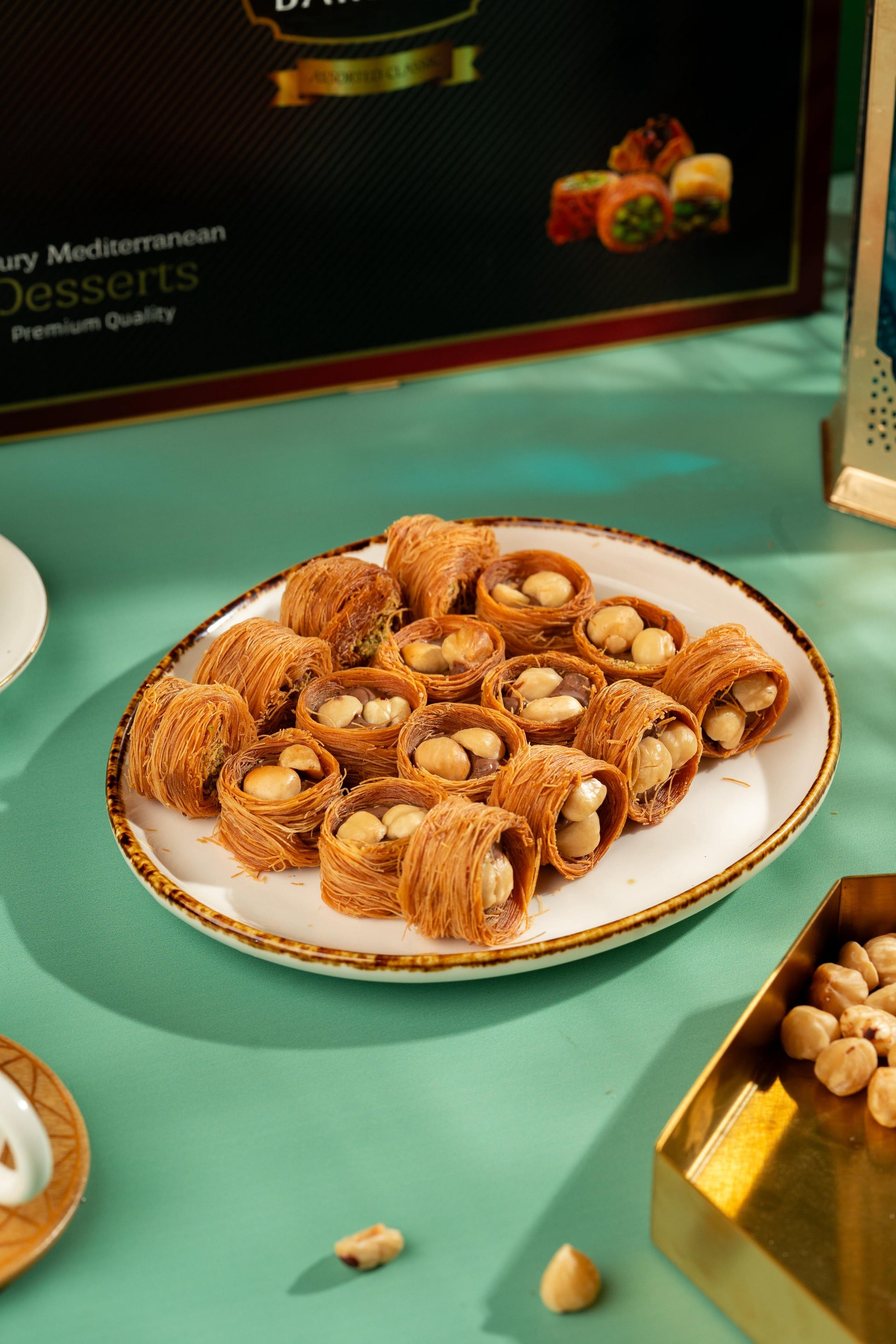 Classic Gourmet Baklava Chocolate Nest Gift Box 