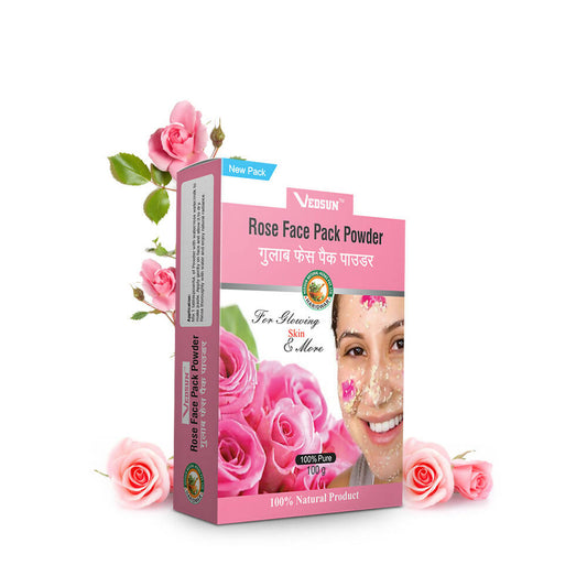 Vedsun Naturals Rose Face Pack for Face and Skin - Grab2buy