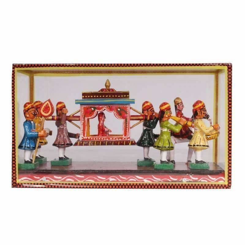 Kondapalli Meena Set With Frame - Grab2buy