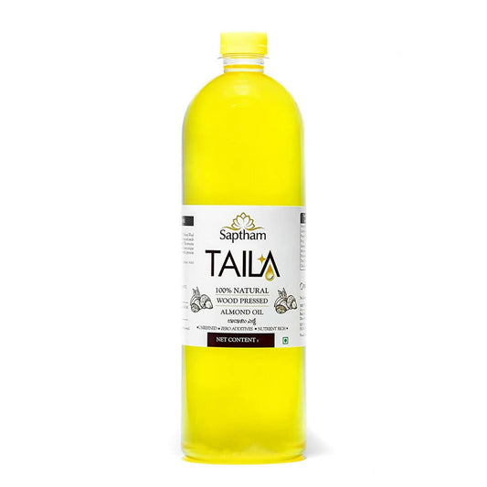 Saptham Taila 100% Wood Pressed Almond Oil - Grab2buy