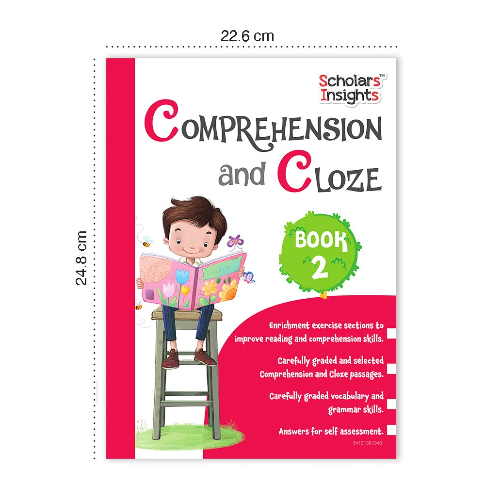 Grade 2 Ultimate English Combo Practice Workbooks Set of 4: Grammar, Writing Skills, Olympiad Prep, and Gear Up English| Ages 7-8 Years 