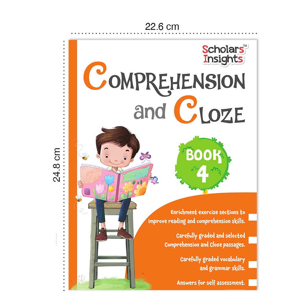 Grade 4 Ultimate English Combo Practice Workbooks Set of 4: NEP Based Interactive Grammar & Writing Skills, Olympiad Prep| Ages 8-10 Years 