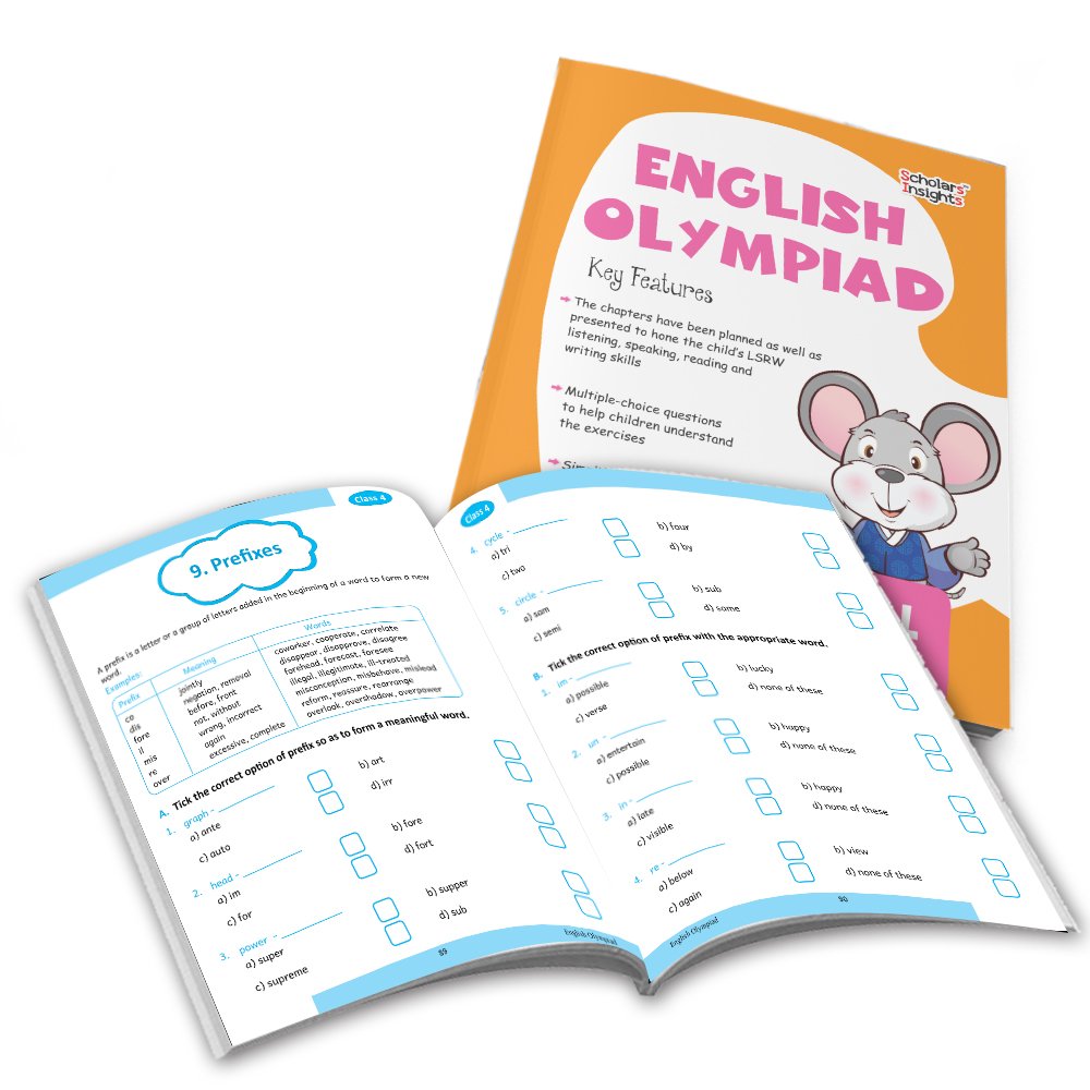 Grade 4 Ultimate English Combo Practice Workbooks Set of 4: NEP Based Interactive Grammar & Writing Skills, Olympiad Prep| Ages 8-10 Years 