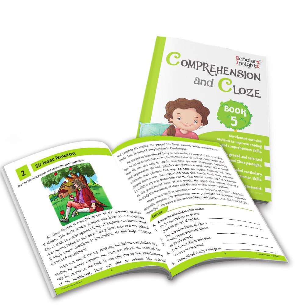 Grade 5 Ultimate English Combo Practice Workbooks Set of 4: NEP Based Interactive Grammar & Writing Skills, Olympiad Prep| Ages 10-11 Years 