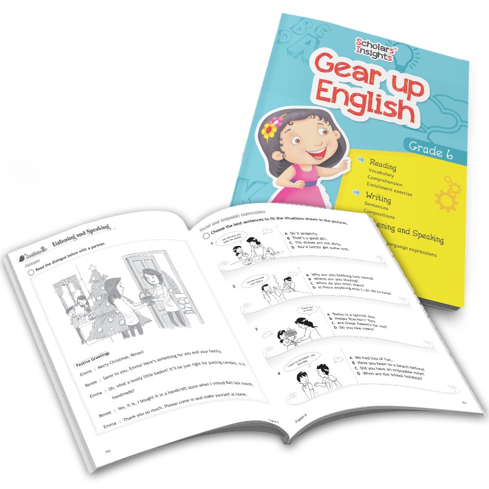 Grade 6 Ultimate English Combo Practice Workbooks Set of 3: NEP based Grammar, Writing Skills, Olympiad Prep, and Gear Up English| Ages 11-12 Years 