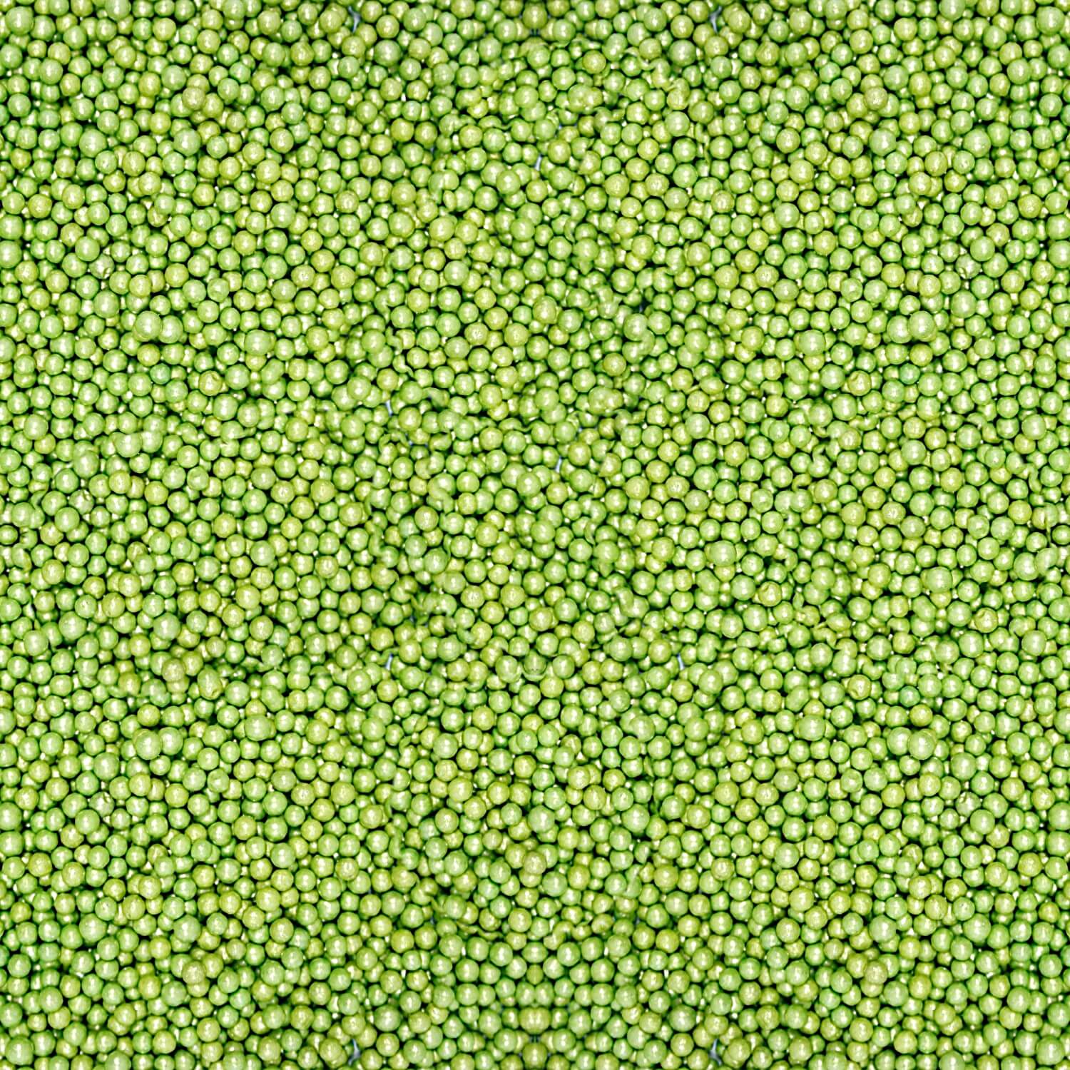 Confect Green Disco Balls Sprinkles 2 MM