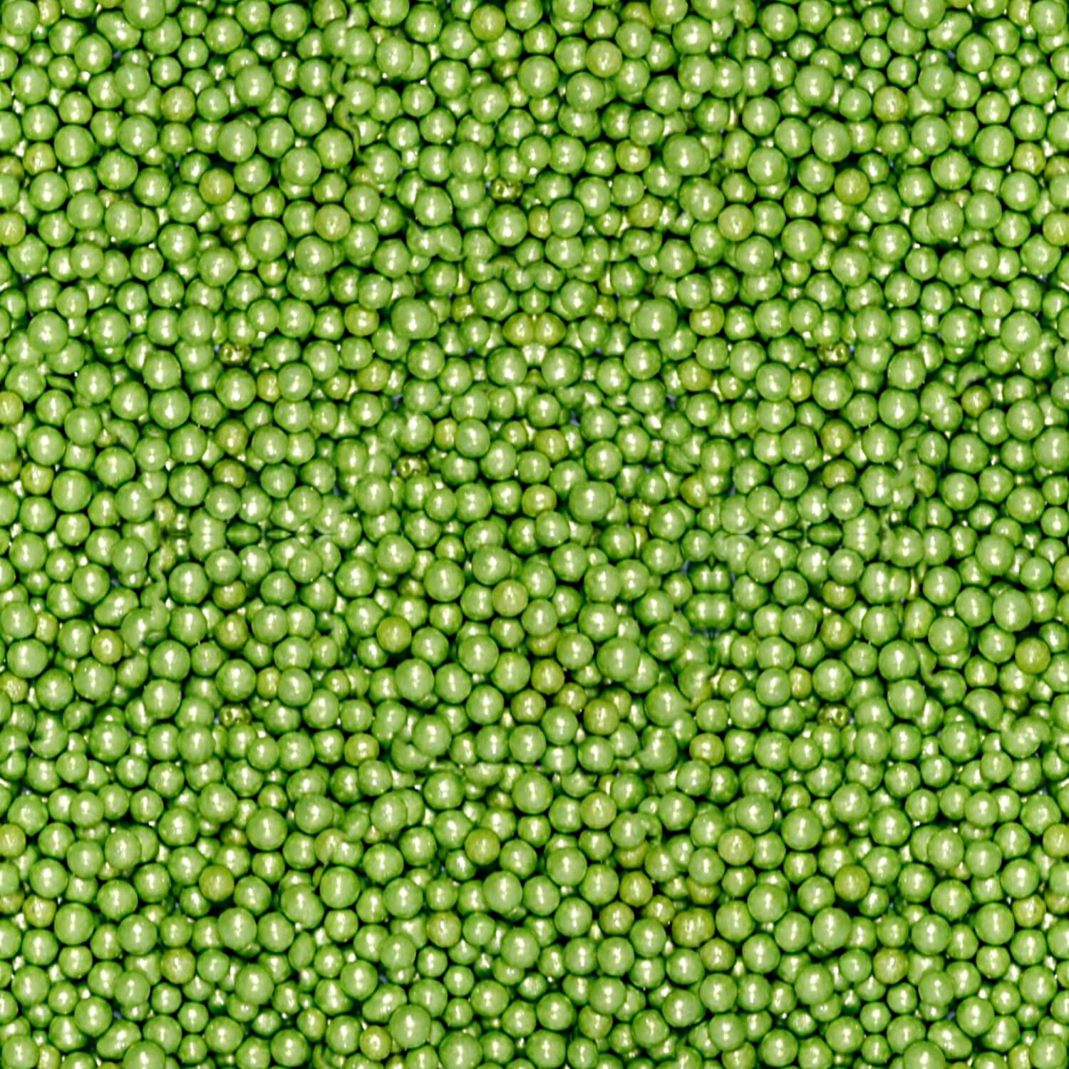 Confect Green Disco Balls Sprinkles 6 MM