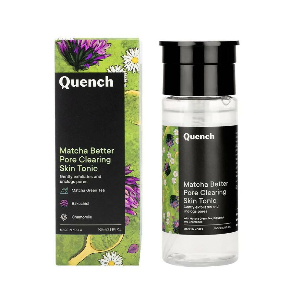 Quench Botanics Matcha Better Pore Clearing Skin Tonic - Korean Skincare 