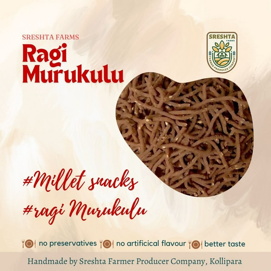 Sreshta Farms Ragi Murukulu 