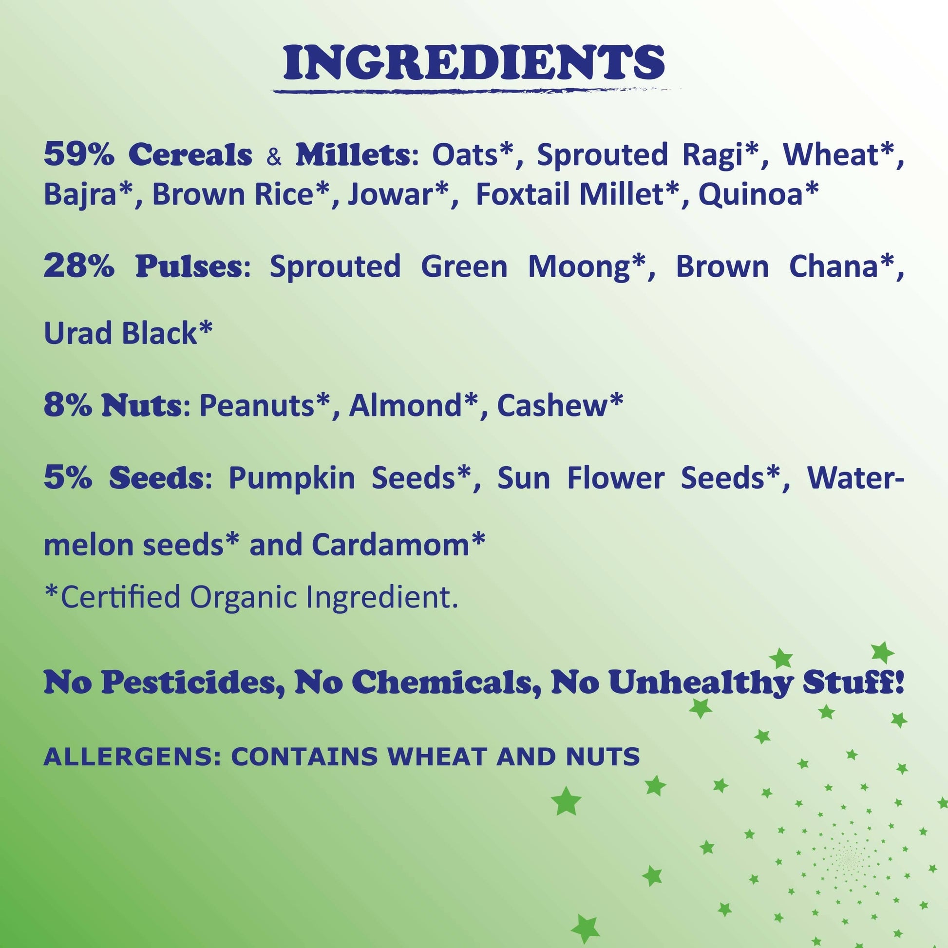 TummyFriendly Foods Organic Health Mix Pack for Kids and Adults No Pesticides, No GMO  Grab2Buy TummyFriendly Foods Grab2Buy