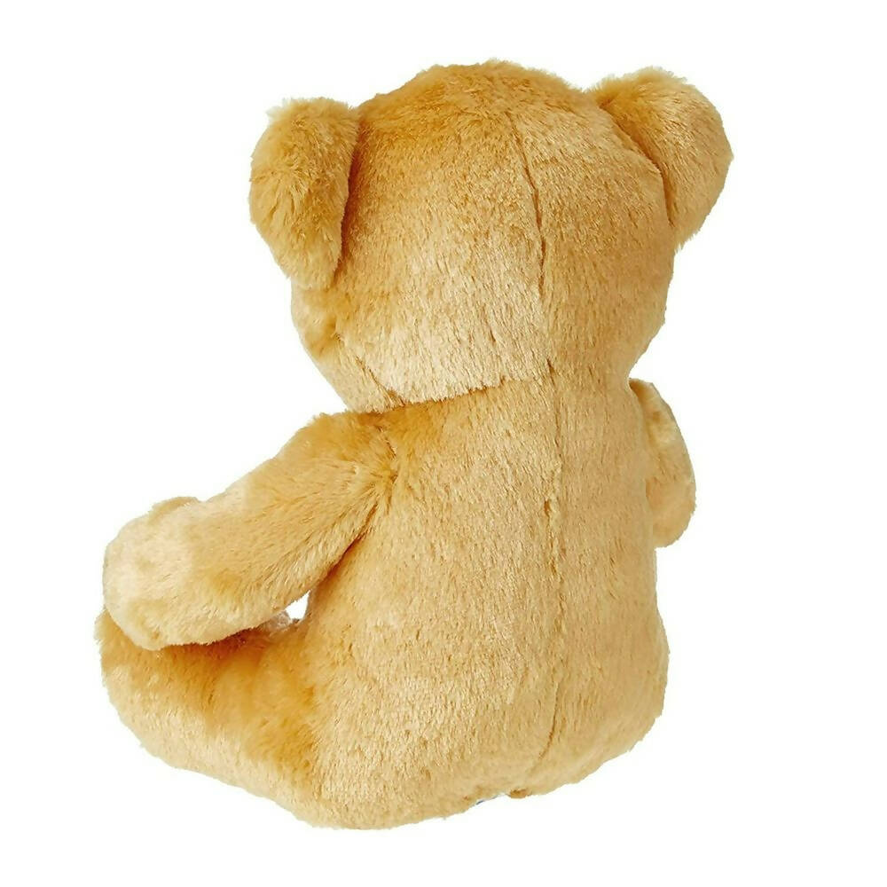 Webby Plush Cute Sitting Teddy Bear Soft Toys With Neck Bow (Brown Color)  Grab2Buy Generic Grab2Buy