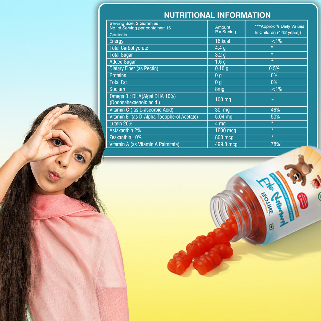 Jagat Pharma Isotine Eye Gummy for Kids 
