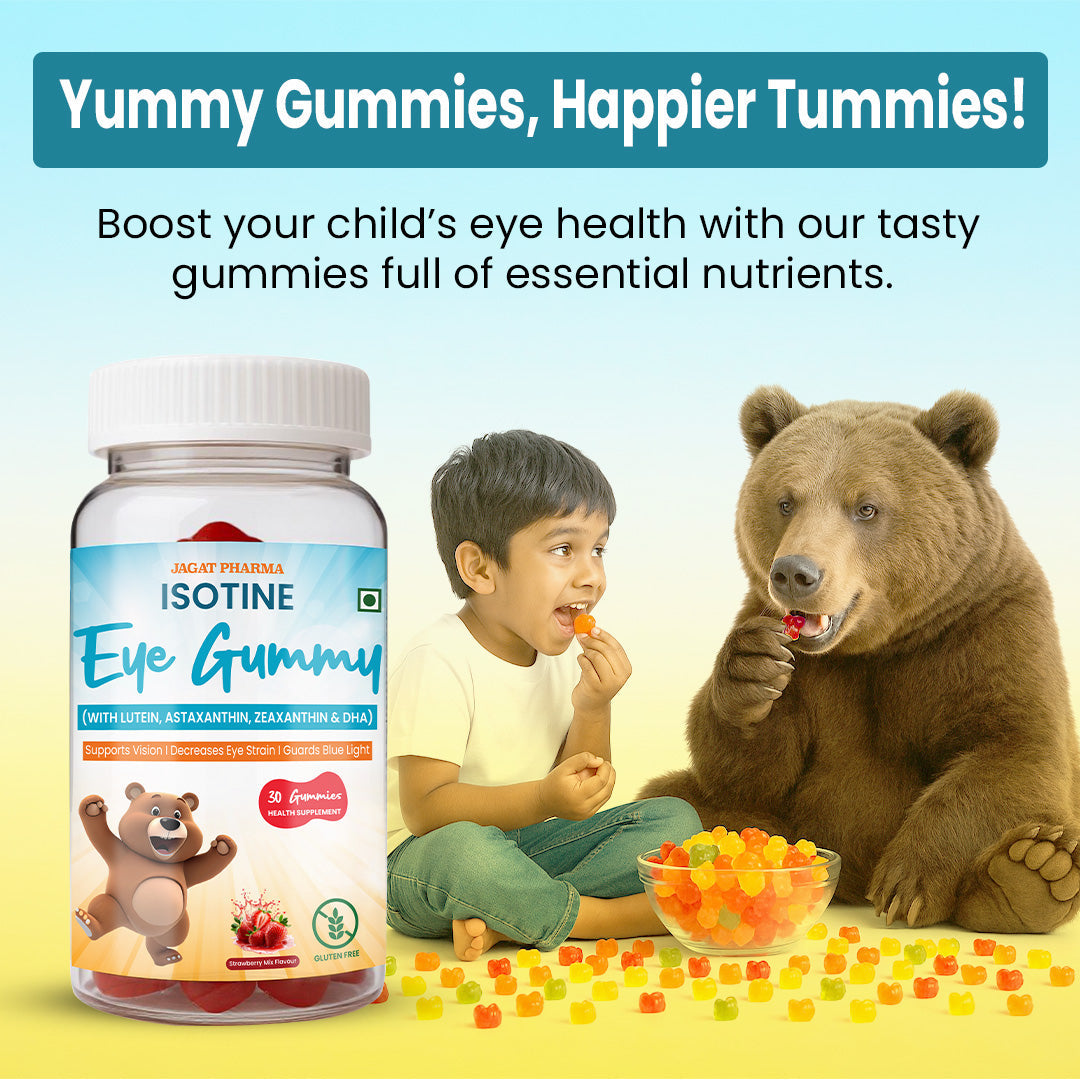 Jagat Pharma Isotine Eye Gummy for Kids 