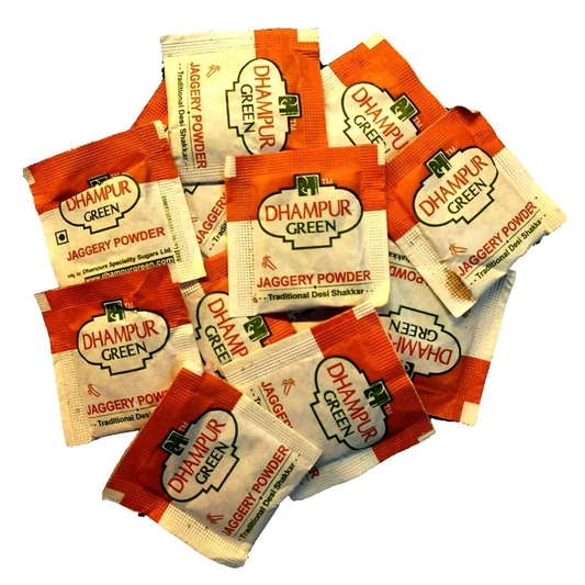 Dhampur Green Jaggery Powder Sachets - Grab2buy