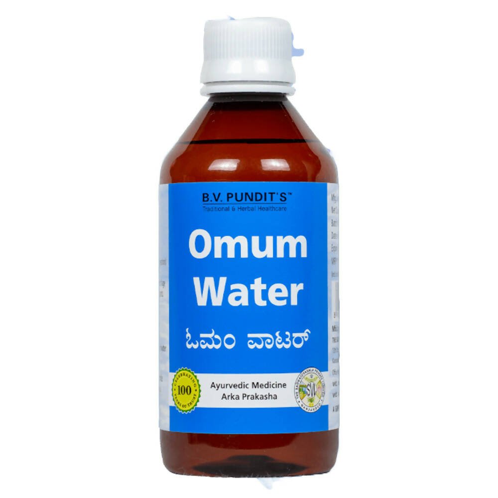 B V Pundit's Omum Water 