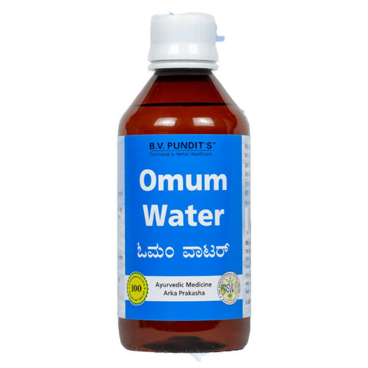 B V Pundit's Omum Water 