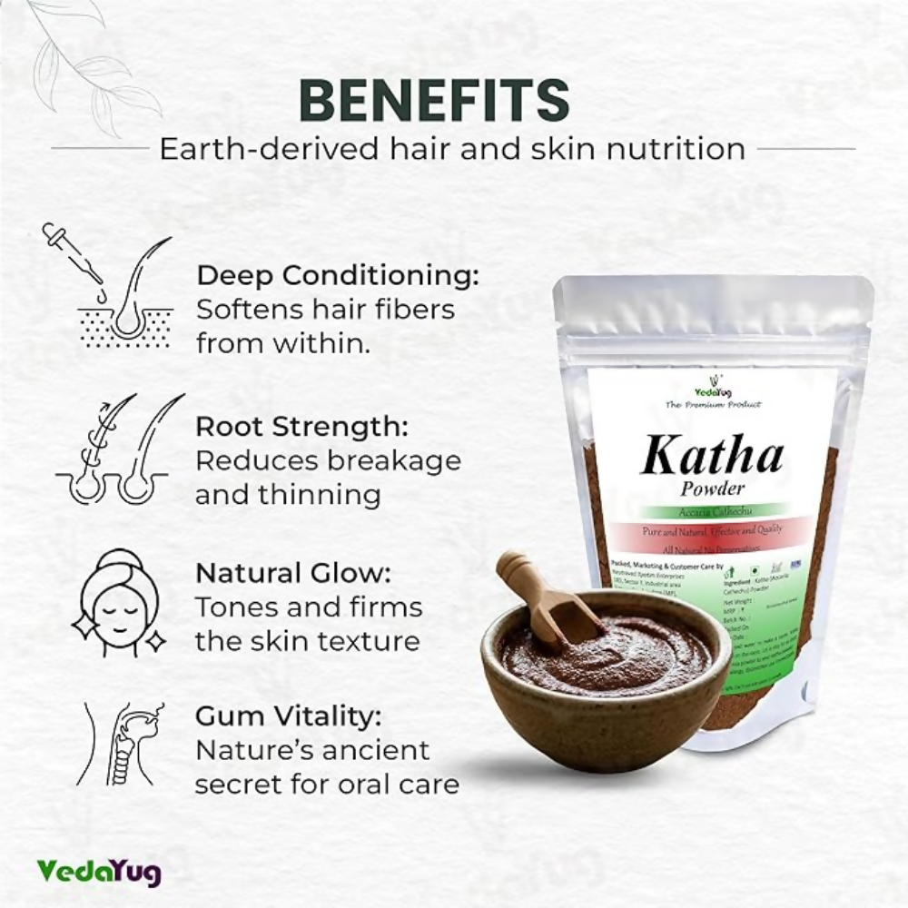 VedaYug Pure Katha Powder  Grab2Buy VedaYug Grab2Buy