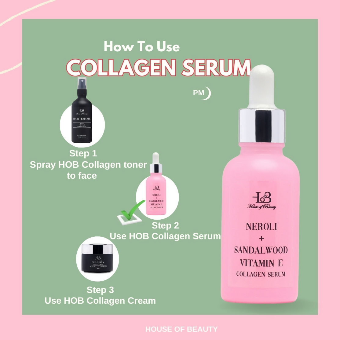 House of Beauty Collagen Serum With Vitamin E 