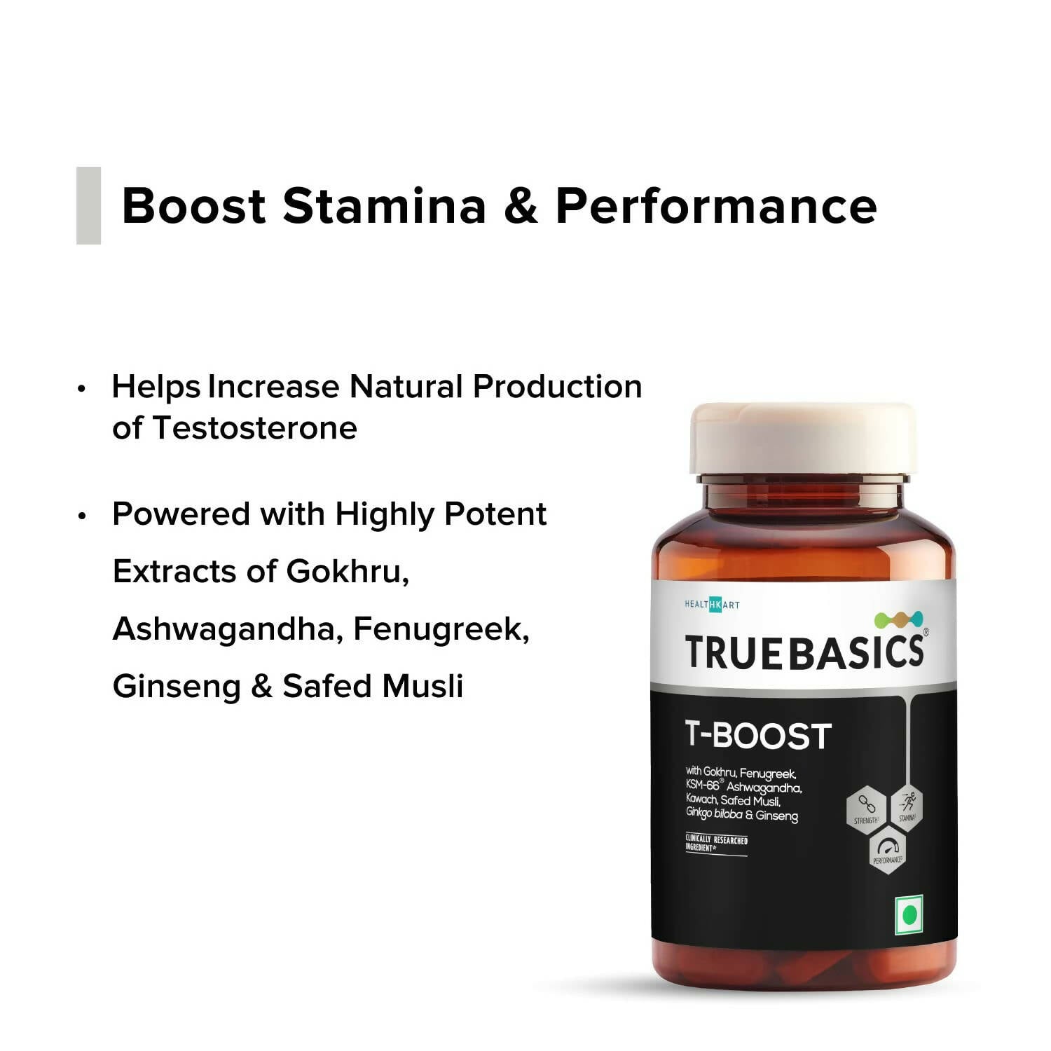 TrueBasics T-Boost Tablets for Men 