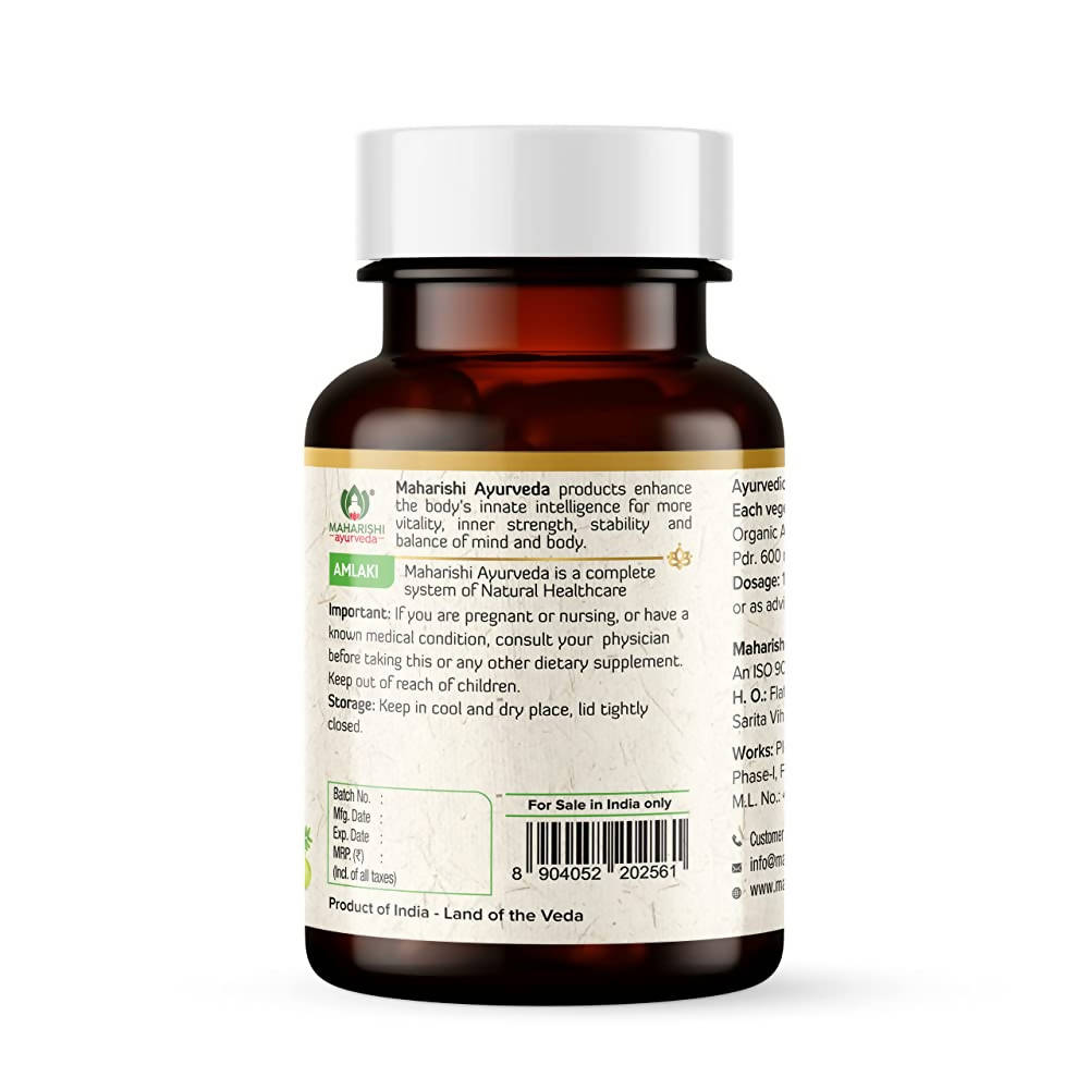 Maharishi Ayurveda Amalaki Organic Tablets 