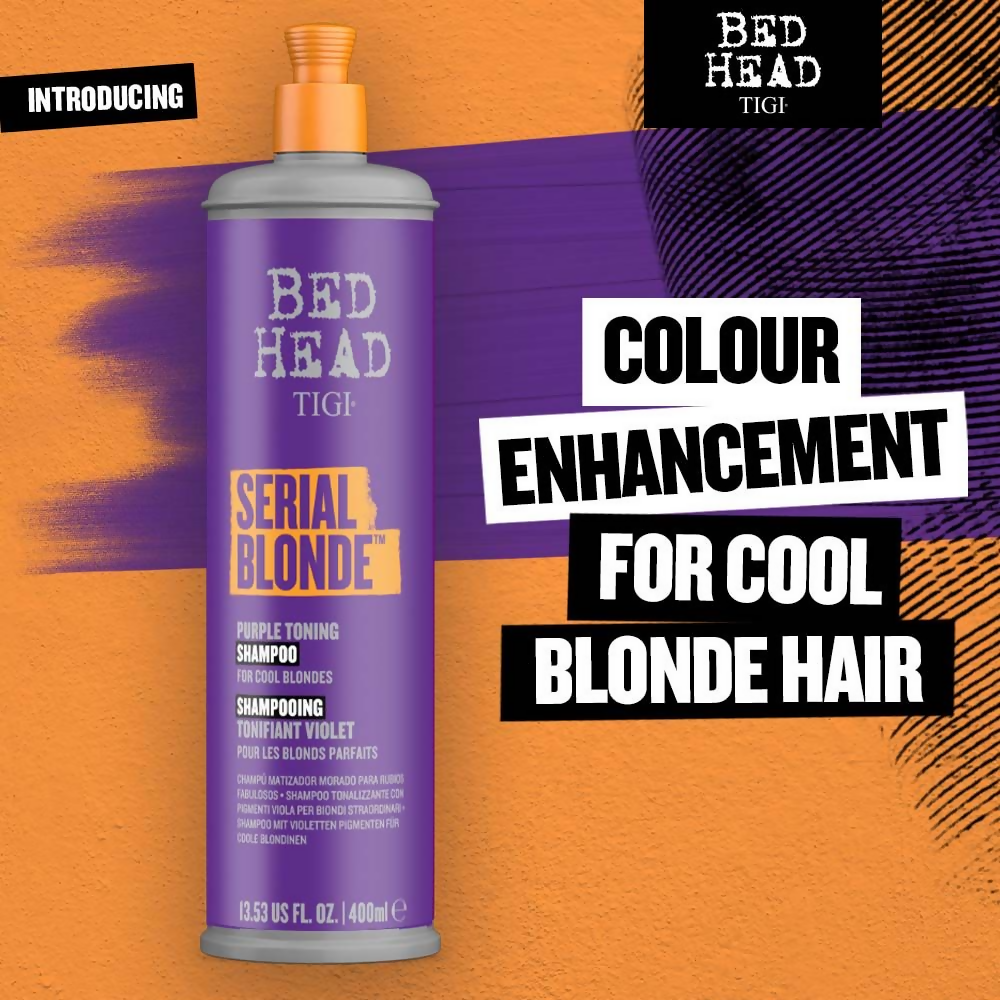 TIGI Bed Head Serial Blonde Purple Toning Shampoo  Grab2Buy TIGI Grab2Buy