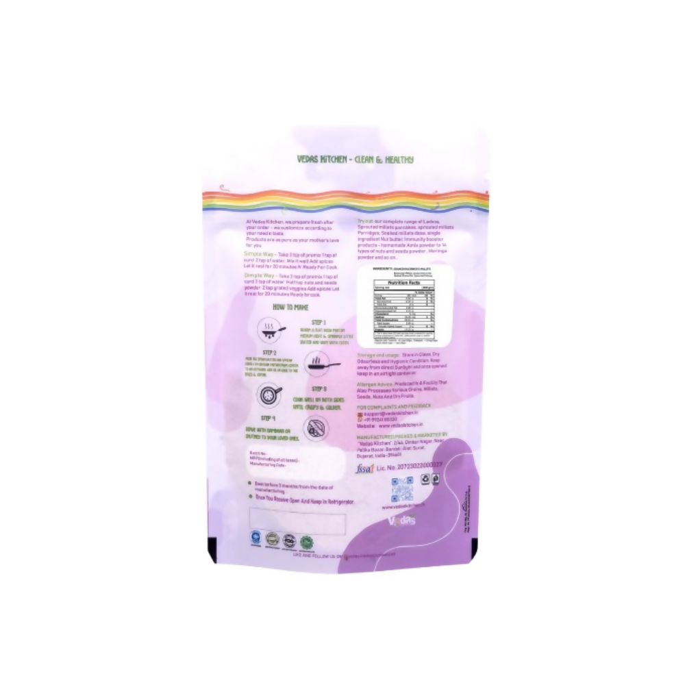Vedas Kitchen Soaked Buckweat Millets Dosa Premix  Grab2Buy Vedas Kitchen Grab2Buy