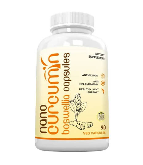 Ramini Bio Nutrition Nano Curcumin with Boswellia Veg Capsules - Grab2buy