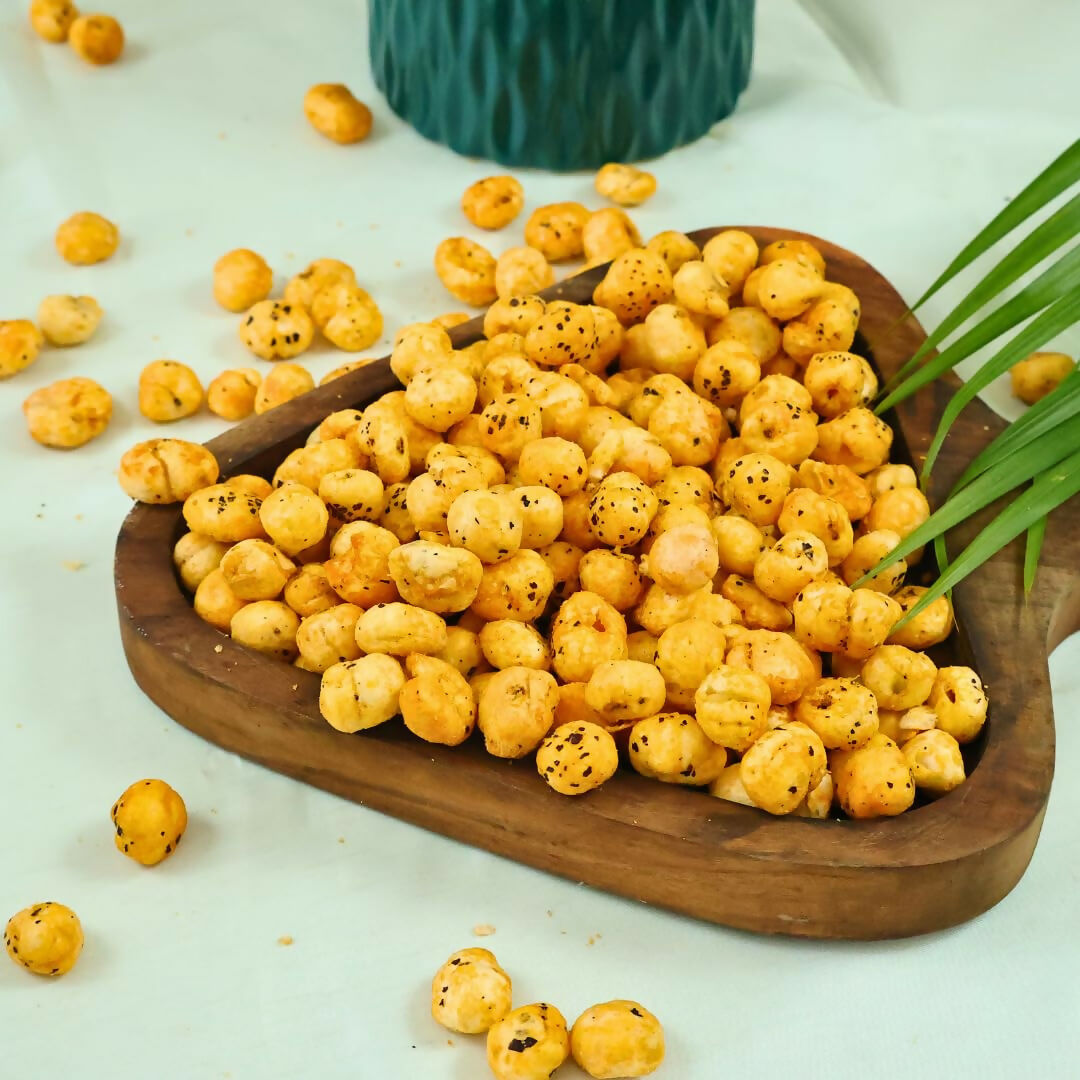 Healthy Master Crispy Makhana – Cheese Flavour Roasted Fox Nuts Snack 