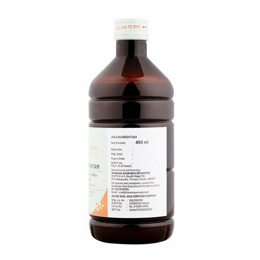 Sitaram Ayurveda Arjunarishtam Syrup 