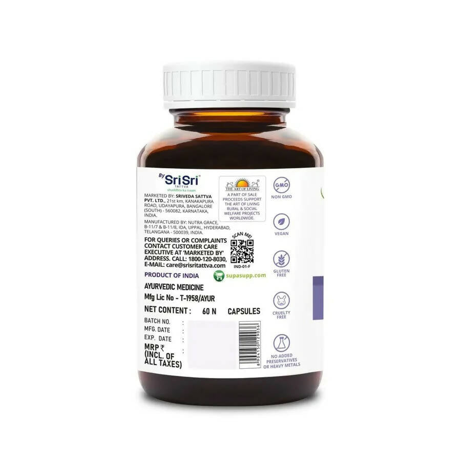 Sri Sri Tattva Supasupp Flaxseed Oil Capsules - Grab2buy