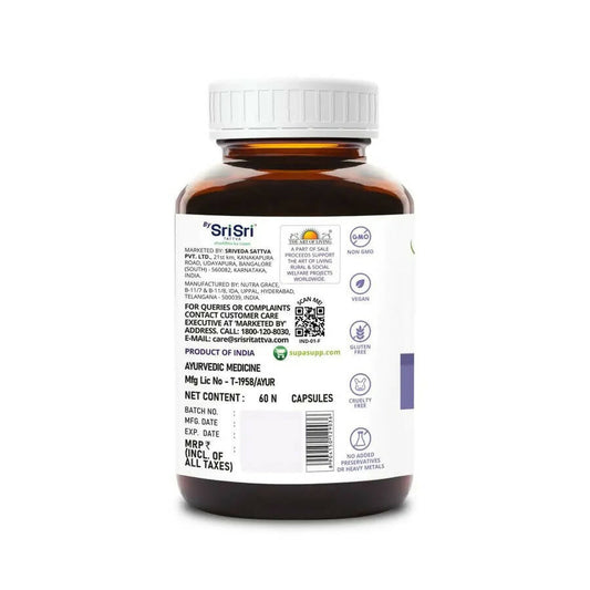 Sri Sri Tattva Supasupp Flaxseed Oil Capsules - Grab2buy