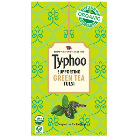 Typhoo Supporting Tulsi Green Tea Bags - Grab2buy