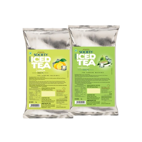 Society Lemon Green Tea&Raw Mango Iced Tea Combo 