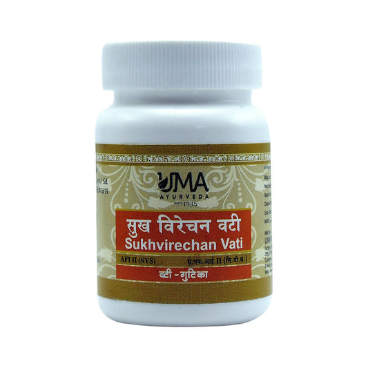 Uma Ayurveda Sukhvirechan Vati 