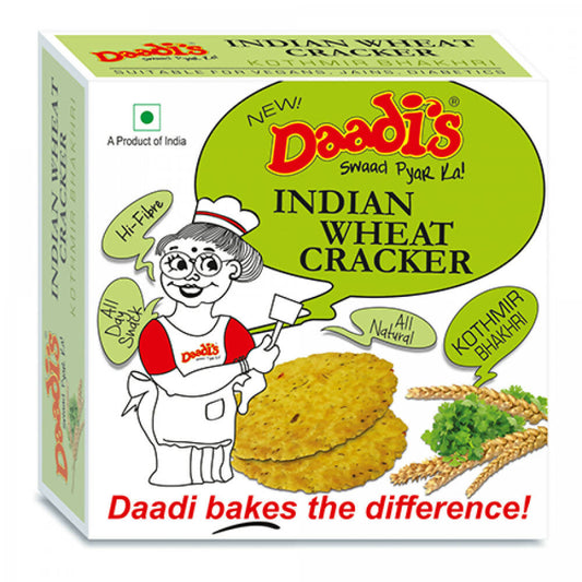Daadi's Kothmir Bhakhri 